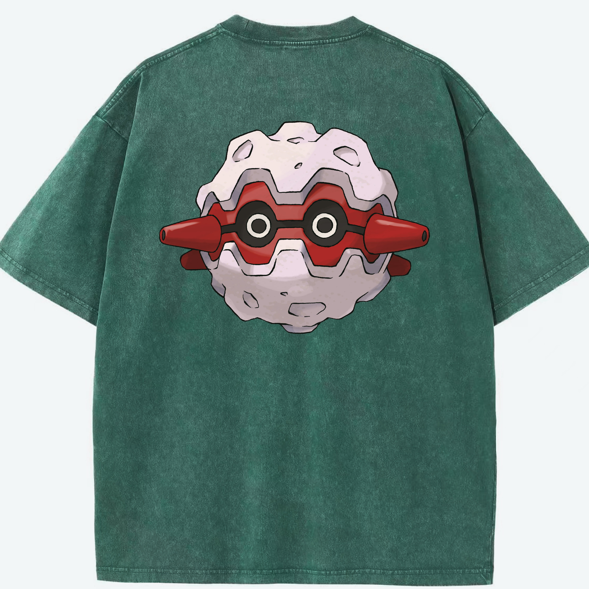 （画像用） ポケットモンスター Pokémon 綿100% ヴィンテージ風 半袖Tシャツ（背面プリント）